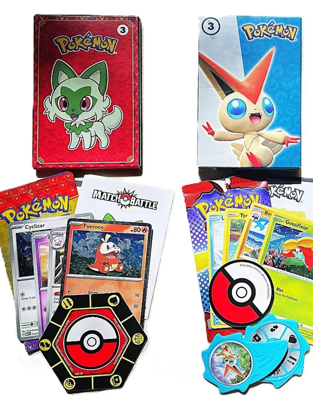 3 Sets McDonalds’s Match Battle Pokemon Card Sets (2022, 2023) Open Packs